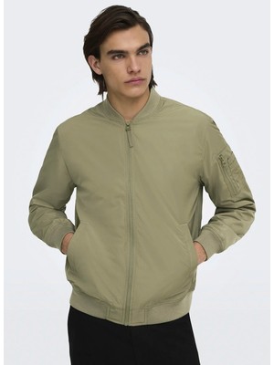 Only & Sons Yeşil Erkek Mont 22023287 Onsjoshua Bomber Otw Vd