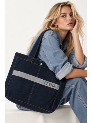 Feyna Selin Denim Çanta