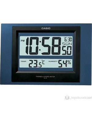 Casio ID-16S-2DF Duvar Saati Modern Stil ve Minimalist Dekor ile 290 mm Kasa Çapı Yüksek Hassasiyetli Mekanizma