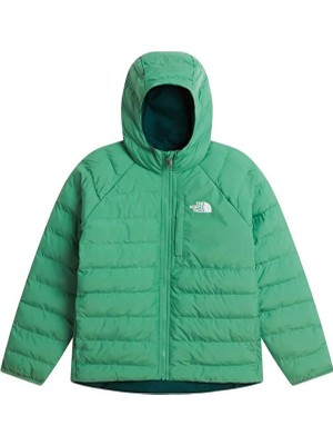 The North Face Yeşil Erkek Çocuk Fermuarlı Mont NF0A88TWG571-B Reversıble Jacket