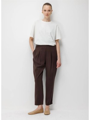 Mizalle Kahverengi Kadın Pantolon M1MZ1010130198
