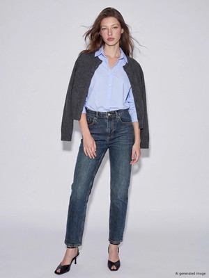Lc Waikiki Yeni Sezon Indigo Petite Slim Fit Kadın Jean Pantolon