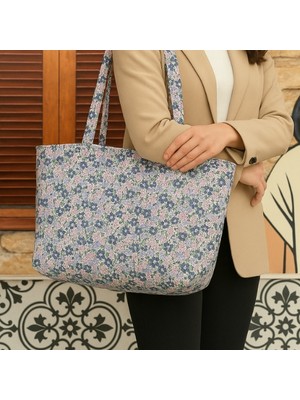 İstanbul Erguvan Kadın Koop Kapitone Çift Taraflı Çanta