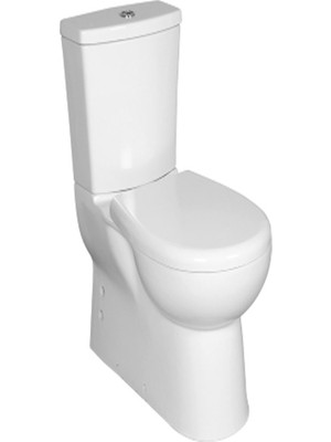 Ece Banyo Ece Karizma Kanallı Beyaz Rezervuar Kapaksız Klozet Arkası Özellikli Model