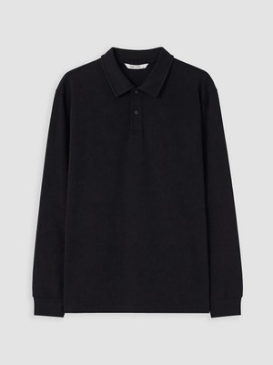 Lc Waikiki Yeni Sezon Lacivert Polo Yaka Erkek Sweatshirt