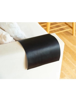 LWA Leather Birinci Sınıf Deri Kanepe Kolçak Kılıfı, El Yapımı 2,4 mm Bitkisel Tabaklanmış Kanepe Koruyucu 50X75 cm