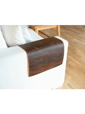 LWA Leather Deri Koltuk Kolçak Kılıfı, Pamuk Astarlı El Yapımı Koltuk Koruyucu 50X75 cm