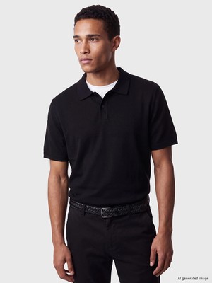 Lc Waikiki Yeni Sezon Lacivert Polo Yaka Erkek Triko Tişört