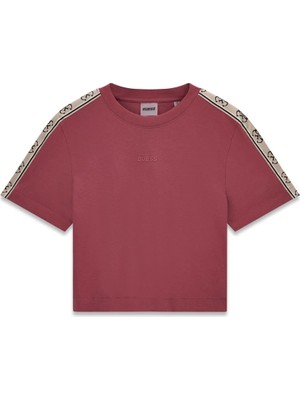 Guess Britney Kadın Aktif Boxy Fit T-Shirt