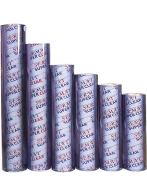 Marsilyan Şeffaf 1.2 mm 70 cm x 15 M Pvc Masa Örtüsü