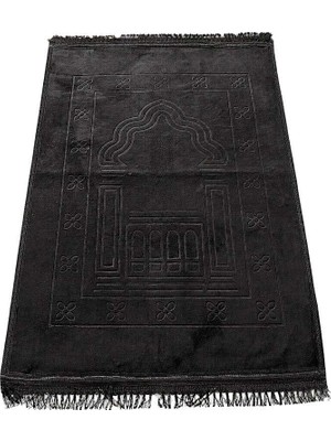 Tesbihane Kişiye Özel Nakış Işlemeli Hediyelik Seccade - Peluş Kumaş