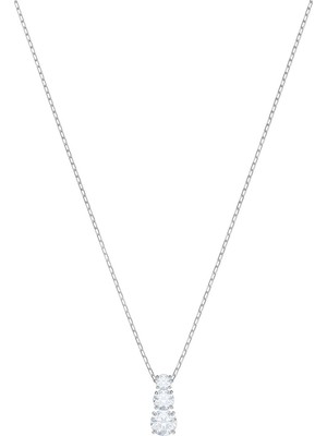 Swarovski SWR5414970 Kadın Kolye Attract Trılogy Pendant Gümüş Maden ve Swarovski Taş ile Özel Tasarım