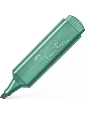 Faber-Castell Metalik Işaretleme Kalemi Precious Green Parlak Yeşil Renk Tekli Kalem