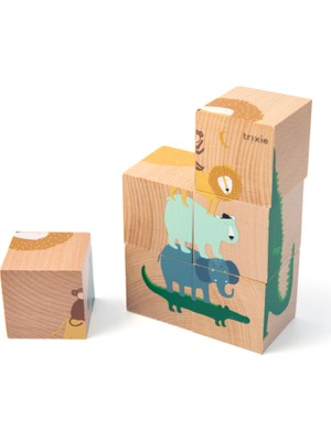 Trixie Ahşap Puzzle Blokları