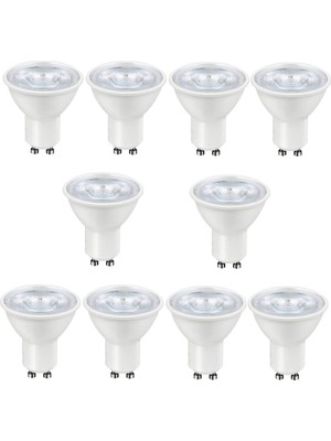 Osram Led Value 4.5W Sarı Işık GU10 Duy 3000K 10'lu Paket LED Ampul 350 lm