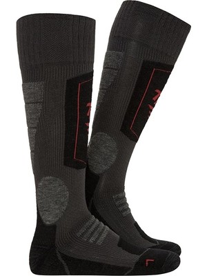 Bordo Renkli Thermoform Ultimate Çorap 39 - 42 Beden Outdoor Kullanım İçin Yerli Üretim