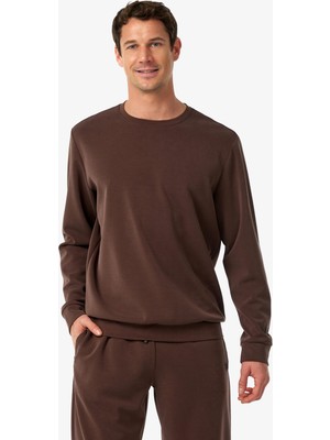 Blackspade Erkek Sweatshirt 41018 - Kahverengi