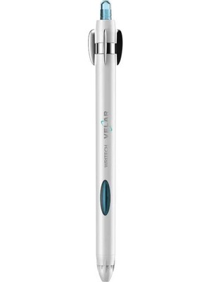 Writech Wrıtech W-0201 Space Up Velar 0,7mm Opak Beyaz Gövde Mavi Jel Kalem - 12'li Kutu