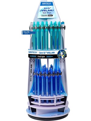 Writech Wrıtech W-0201 Space Up Velar 0,7mm Jel Kalem 4 Renk Mavi - 87'li Dısplay