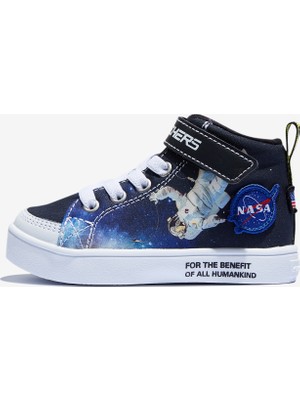 Skechers E - Pro Küçük Erkek Çocuk Siyah Bot 405660N Bkmt