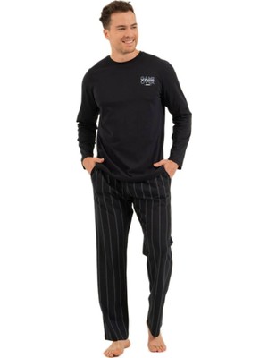 Arnetta Erkek Lacivert Pijama Takımı AR3828-S