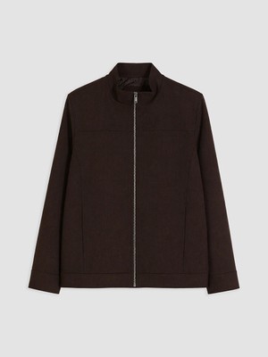 Lc Waikiki Yeni Sezon Kahverengi Regular Fit Dik Yaka Erkek Mont