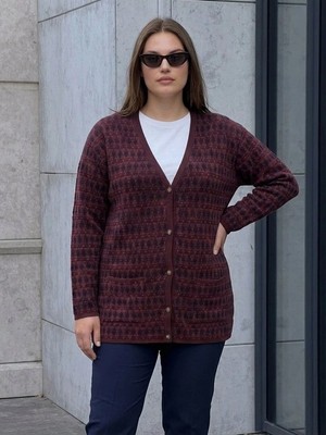 Onno Style Klasik Triko Renkli Düğmeli Ceket