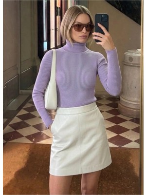 Onno Style Fitilli Balıkcı Yaka Basic Kazak