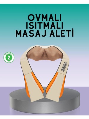 Astraltech Profesyonel Ovmalı Masaj Aleti Isıtmalı Vücut Masajı Için Pratik Kullanım