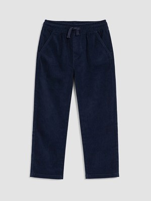 Lc Waikiki Yeni Sezon Lacivert Regular Fit Erkek Çocuk Kadife Pantolon