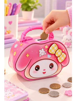 Biton Toptan Çocuk Kumbara 12X18 cm Sevimli Figürlü Para Biriktirme Kumbarası Kız Çocuk Hediye