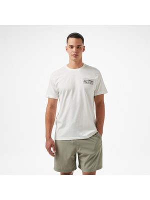 Billabong Scenıc Arch Adıv Ss 24A501539 Krem Bisiklet Yaka Regular Fit Düz Erkek T-Shirt