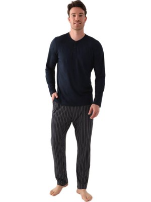 Arnetta Erkek Lacivert Pijama Takım 3013-S