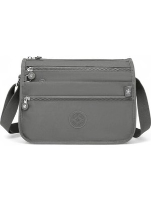 Kadın Postacı Omuz Çantası Smart Bags 1128 Koyu Gri