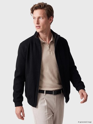Lc Waikiki Yeni Sezon Lacivert Regular Fit Erkek Kaşe Mont