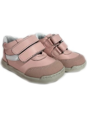 Windy Shoes Hakiki Deri Oscar Luca Pudra Ortopedik Bebek Çocuk Yürüyüş Ayakkabısı