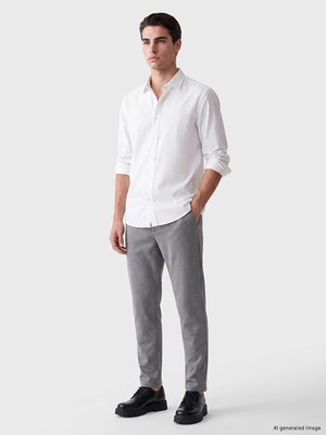 Lc Waikiki Yeni Sezon Beyaz Regular Fit Oxford Erkek Gömlek