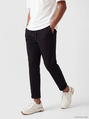 Lc Waikiki Yeni Sezon Siyah Regular Fit Soft Touch Erkek Eşofman Altı