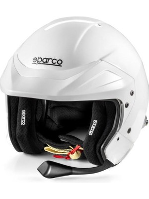 Sparco Flux Rj-I 8859-24 Fia Onaylı Beyaz M Motorsporları Kaskı