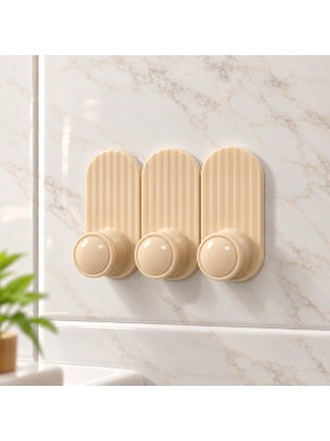 Dalyan 3lü Set Yapıştırmalı Askı Pratik Kullanım Delmeden Kullanım Yapışkanlı Havlu Askısı