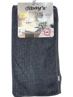 MiraLive 2'li Mikrofiber Tezgah Bezi 40X40