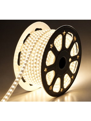 Cata Şerit LED Hortum 3 Çip Dış Mekan Smd LED Gün Işığı Renk 3 M + Fiş