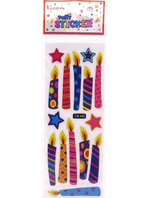 Ticon Mum Sticker - 6 Adet