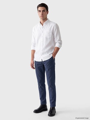 Lc Waikiki Yeni Sezon Indigo Slim Fit Erkek Chino Pantolon