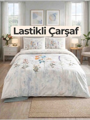 Özdilek-Nev ( Nev Serisi ) Çift Kişilik Çarşafı Lastikli Nevresim Takımı