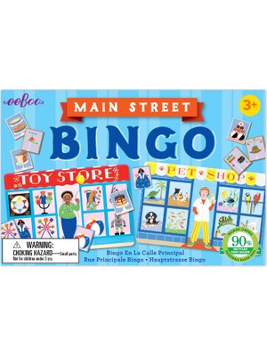 Happy Trend Main Street Little Bingo Oyunu, Gelişimsel ve Eğitici, 3 Yaş ve Üzeri Için Tanıma, Konsantrasyon ve Hafıza Becerilerine Izin Verir