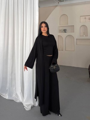 HKT Hak Tekstil Penye Kimono 3 Lü Takım