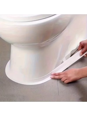 NW NessiWorld Beyaz Su Sızdırmaz Lavabo Kenar Bandı (3.2m)