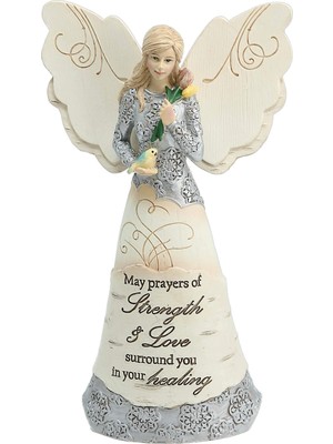 Aydogan's Pavilion Gift Company 82348 Stärke Und Heilung Angel Figur, 6–1/2 Zoll