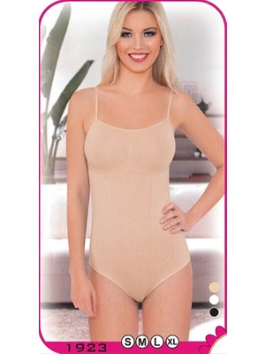 Zamerya Ten Kadın Ince Askılı Body Günlük Iç Giyim S-Xl 1923